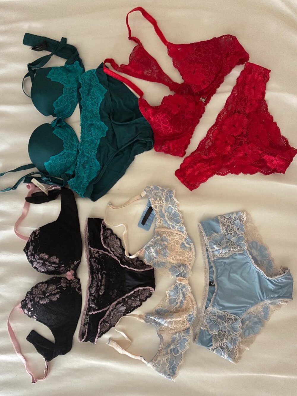 Four (4) Adore Me Sets - Bundle